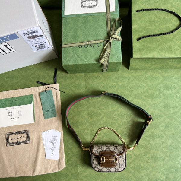 GG Horsebit 1955 strap wallet