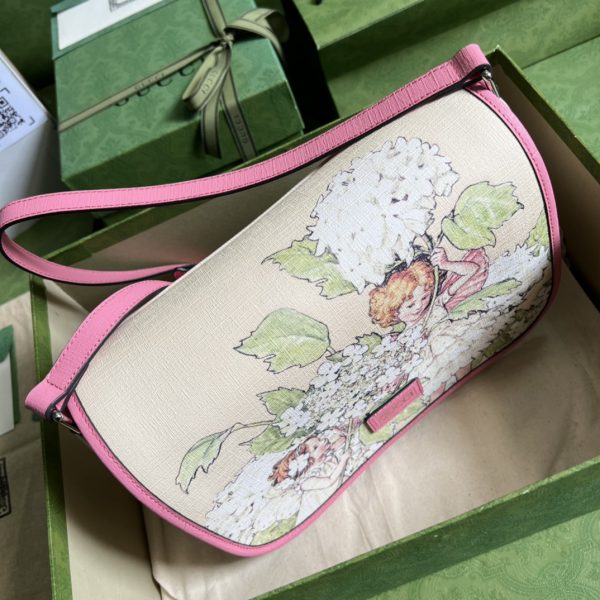 Children’s strawberry fairy print messenger bag