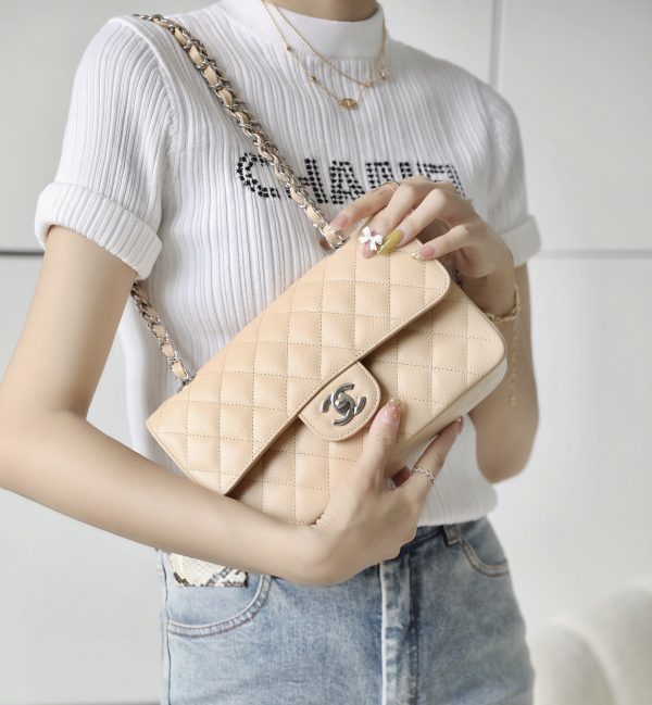 CN small classic flap bag