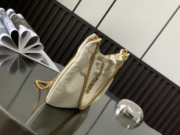 Mini leather shoulder bag