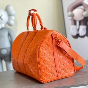 LV Keepall Bandouliere 50 Bag Orange