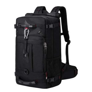Laveszi  20″ Men’s Anti-Theft Backpack | Fits a 15.6″ Laptop | 35L Spacious Design | Water-Resistant