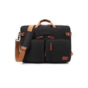 Laveszi Multi-functional Messenger Bag | Fits 15.6-Inch Laptop | Adjustable Shoulder Strap | Oxford Canvas