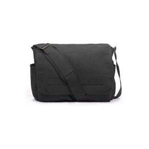 Laveszi Travel Messenger Bag | Adjustable Strap | Fits 15.6-inch Laptop | Velcro Closure