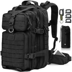 Laveszi  42L Men’s MOLLE Tactical Backpack | Water-Resistant | Adjustable Shoulder Straps | Multiple Compartments