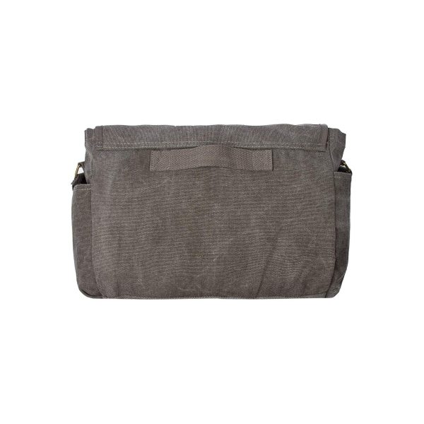 Laveszi Travel Messenger Bag | Adjustable Strap | Fits 15.6-inch Laptop | Velcro Closure