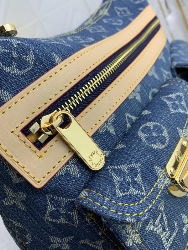 LV Baggie PM Monogram Denim Blue