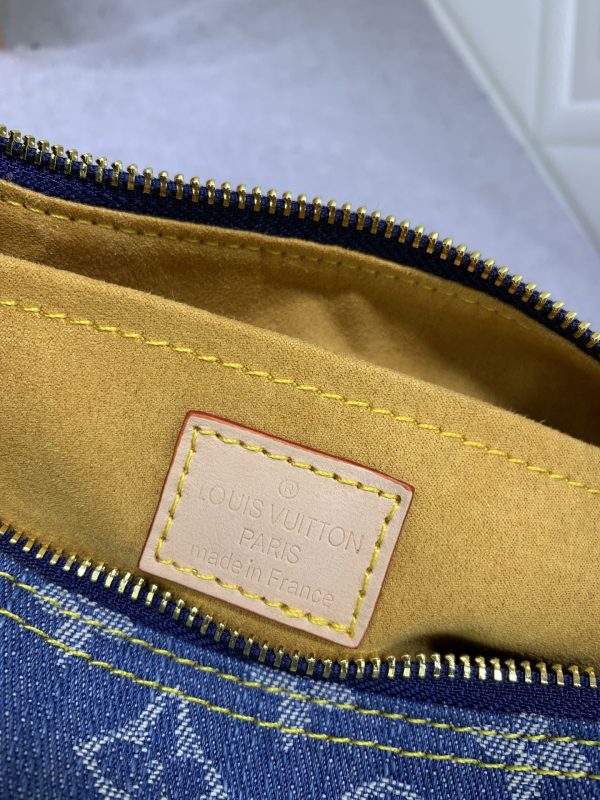 LV Baggie PM Monogram Denim Blue