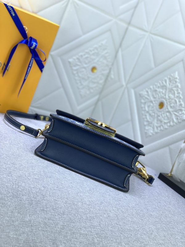 LV Dauphine MM Navy Blue