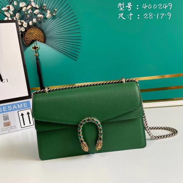 Gucci Mini Dionysus Leather Shoulder Bag