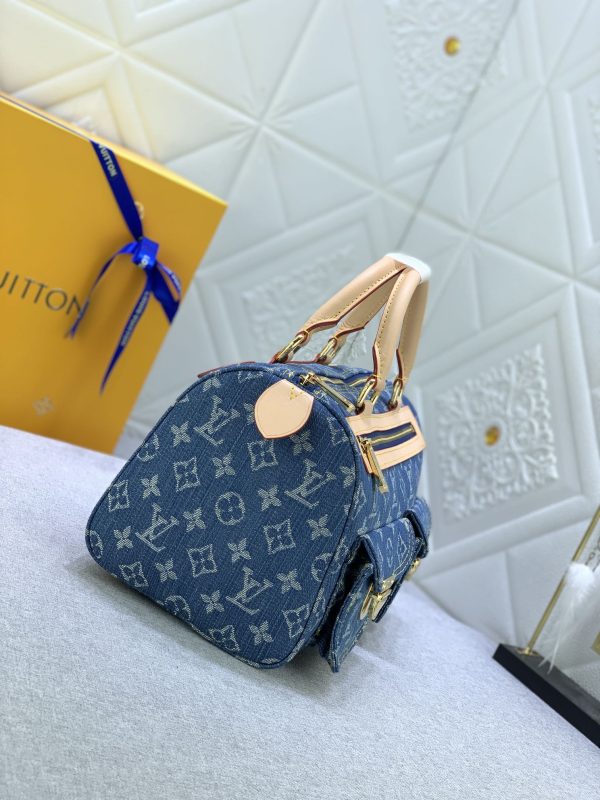 LV Neo Speedy Denim Blue