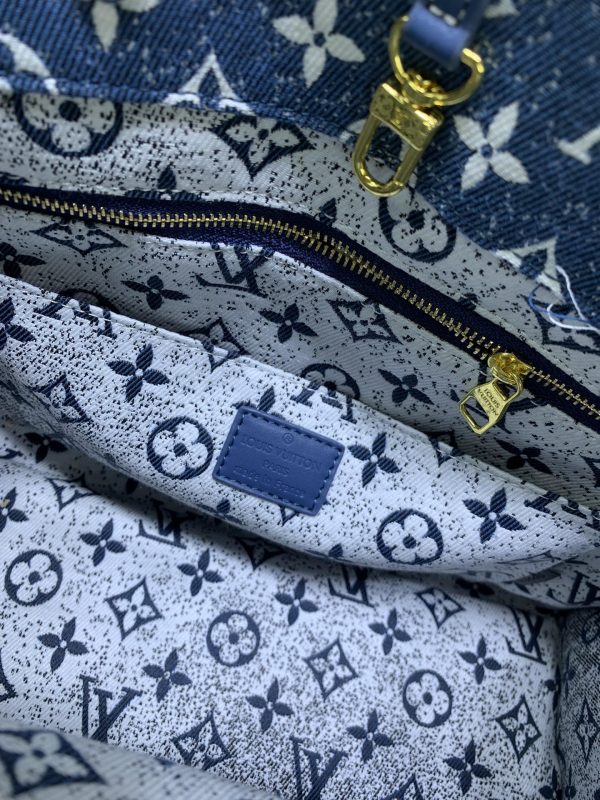 LV Monogram Denim Onthego