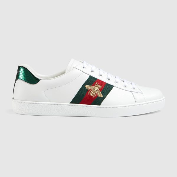 ACE EMBROIDERED SNEAKER WHITE