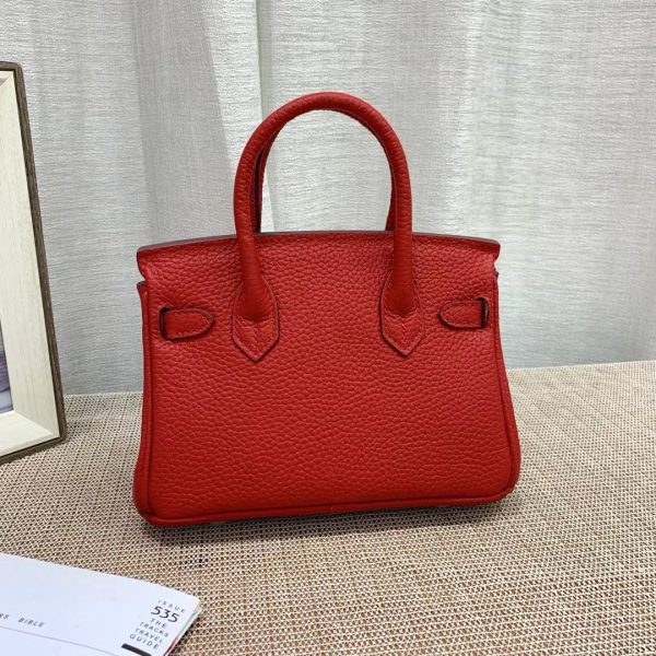 HERMES BIRKIN MINI GOLD HARDWARE EPSOM RED 20CM