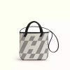 HERMES CABAS H EN BIAIS TOTE BAG BLACK 27CM