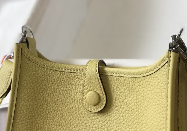 HERMES EVELYNE 16 AMAZONE LEMON YELLOW BAG 16CM