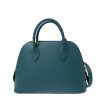 HERMES BOLIDE EVECOLOR W0 VERT BOSPHORE SILVER HARDWARE 25CM