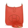 HERMES EVELYNE 16 AMAZONE RED BAG 16CM