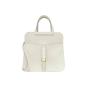 HERMES HALZAN 31 BAG WHITE 21CM