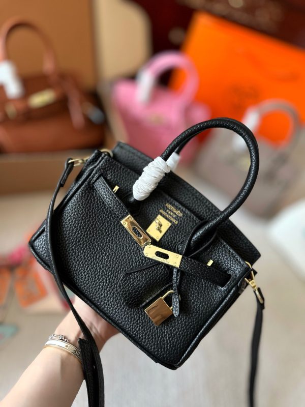 HERMES BIRKIN 20 TOGO BLACK 20CM