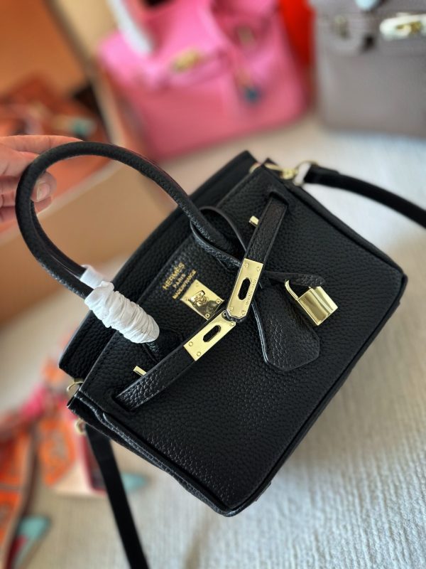 HERMES BIRKIN 20 TOGO BLACK 20CM