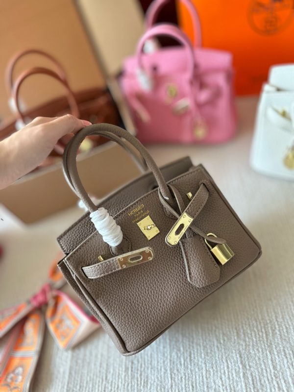 HERMES BIRKIN 20 TOGO ETOUPE 20CM