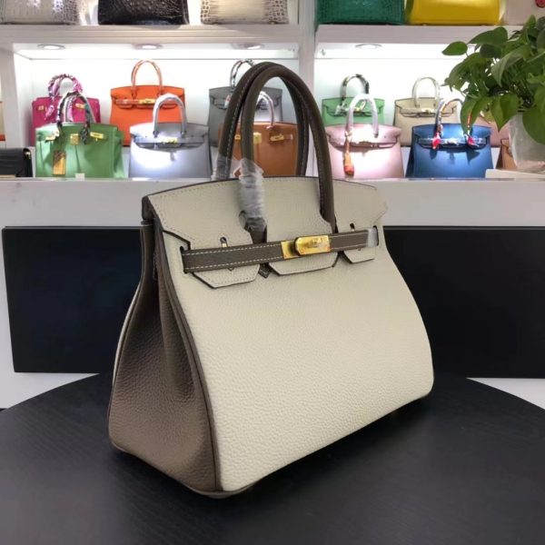 HERMES BIRKIN TOGO LEATHER GOLD HARDWARE BEIGE 30CM