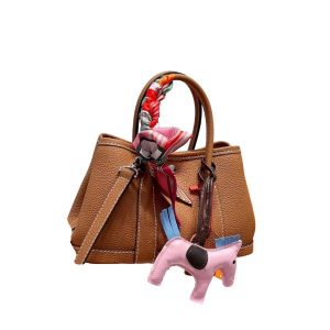 HERMES GARDEN PARTY MINI BROWN 25CM