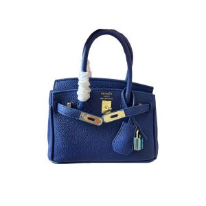 HERMES BIRKIN 20 TOGO BLUE 20CM