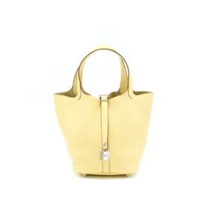 HERMES PICOTIN 18CM YELLOW