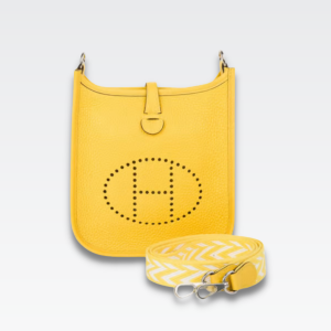 HERMES EVELYNE 16 AMAZONE YELLOW BAG 16CM