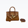 HERMES BIRKIN MINI GOLD HARDWARE EPSOM BROWN 20CM