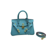 HERMES BIRKIN MINI GOLD HARDWARE EPSOM BLUE 20CM