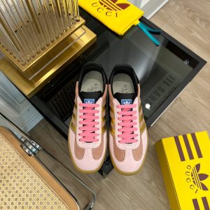 Adidas x Gucci joint Gazelle sports shoes couple casual sneakers