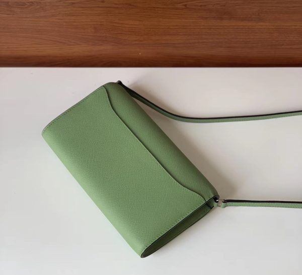 HERMES CONSTANCE LONG TO GO WALLET GREEN