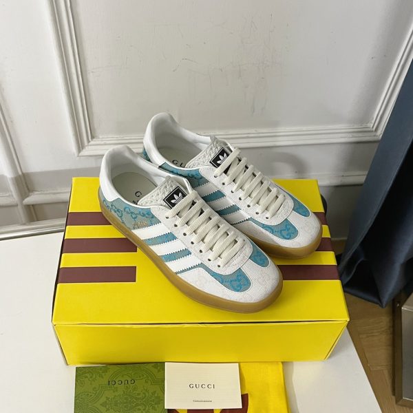 Adidas x Gucci joint Gazelle sports shoes couple casual sneakers