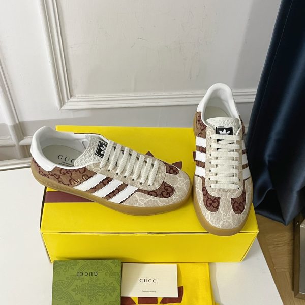 Adidas x Gucci joint Gazelle sports shoes couple casual sneakers