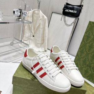 Gucci 2023 new casual sports shoes white shoes