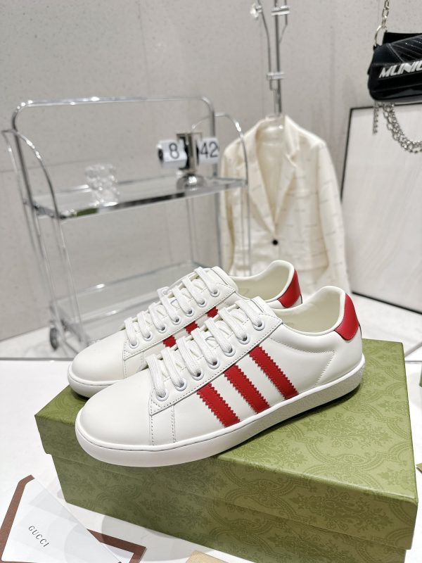 Gucci 2023 new casual sports shoes white shoes