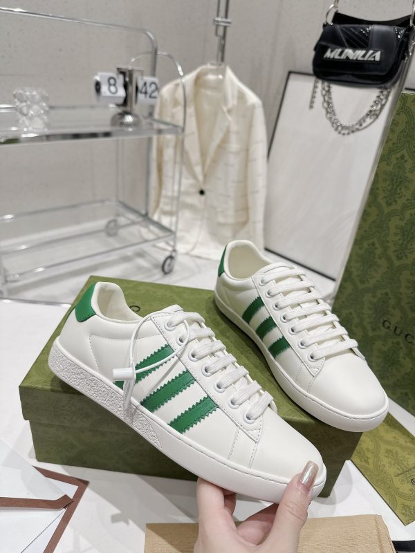 Gucci 2023 new casual sports shoes white shoes