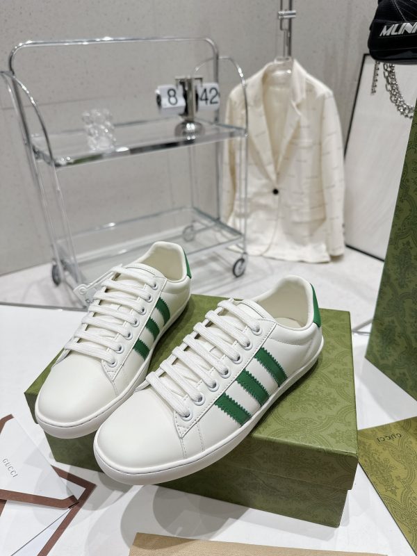 Gucci 2023 new casual sports shoes white shoes