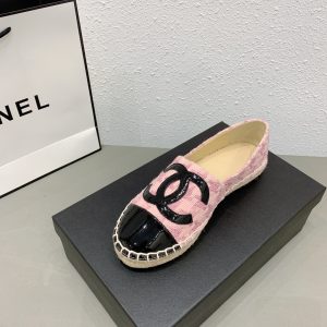 Chanel tweed espadrilles