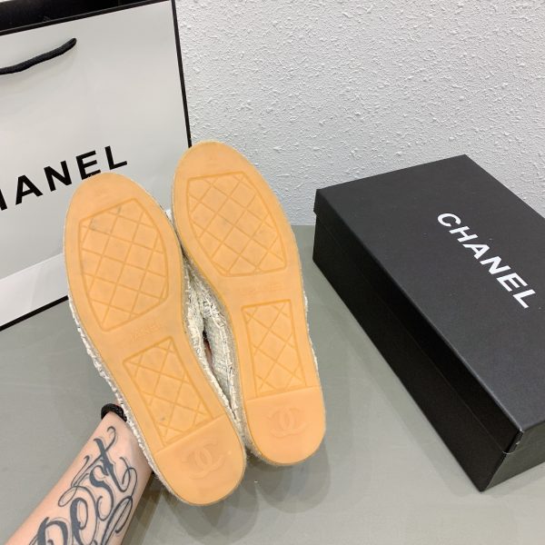 Chanel tweed espadrilles