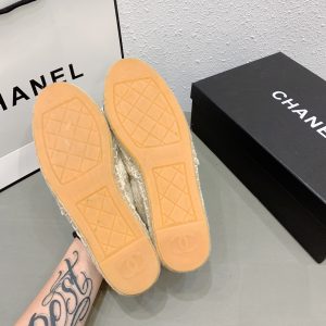 Chanel tweed espadrilles