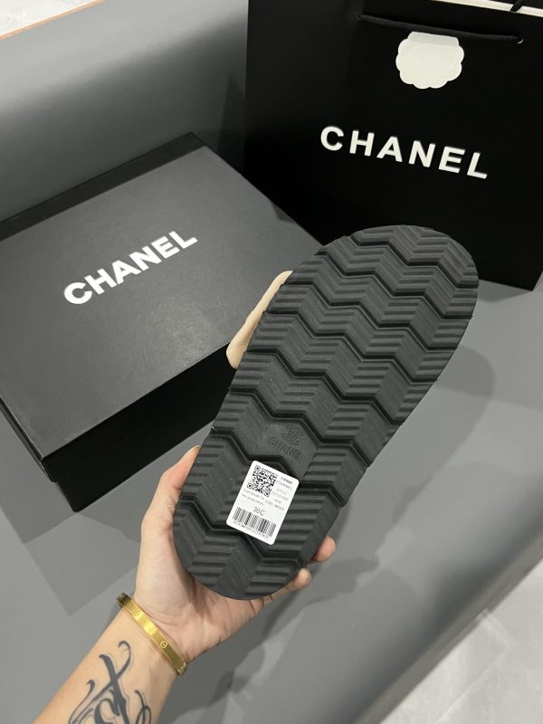 Chanel Lambskin Mules Slipper