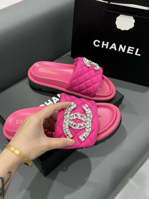 Chanel Lambskin Mules Slipper