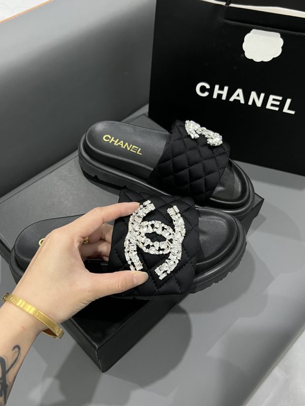 Chanel Lambskin Mules Slipper