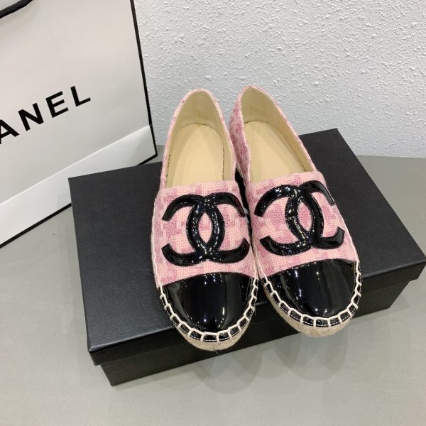 Chanel tweed espadrilles