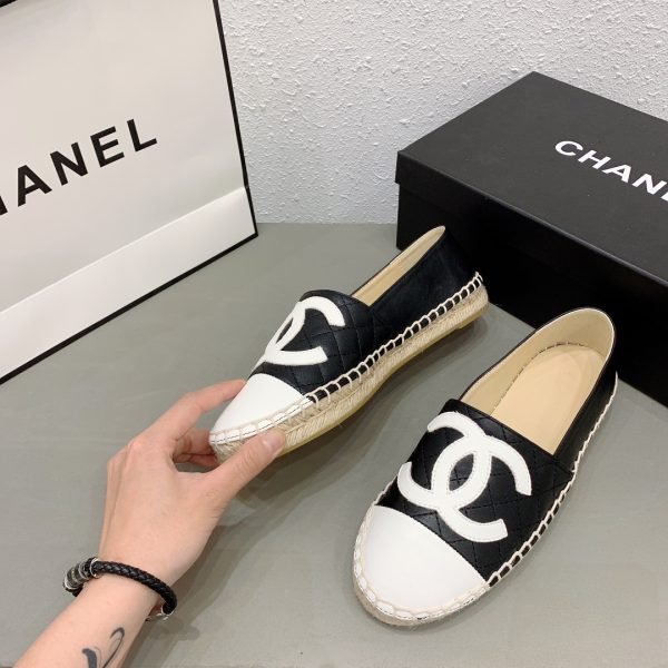 Chanel tweed espadrilles