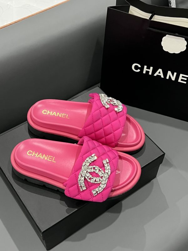 Chanel Lambskin Mules Slipper